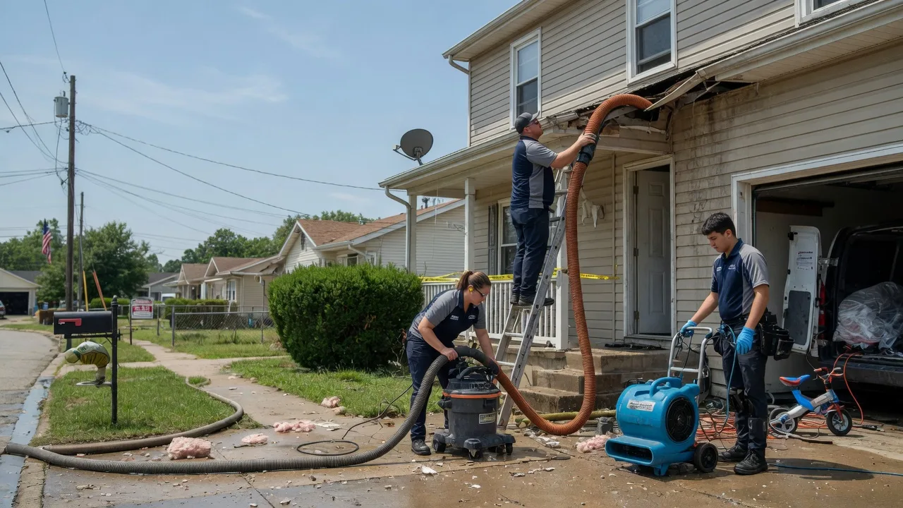 Water Damage Restoration in Dubuque, IA near me
